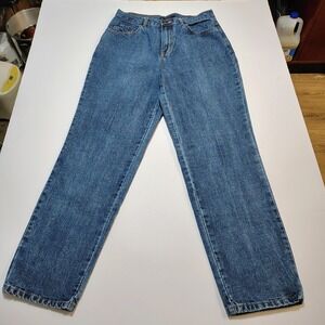 Bill‎ Blass Jeanswear Women's Blue Denim Easy Fit Straight Leg Jeans Size 10